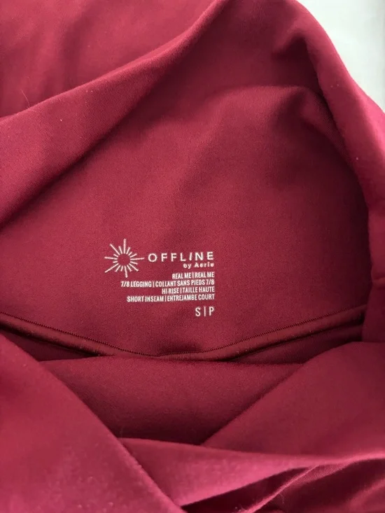 OFFLINE by Aerie Real Me High Waisted Crossover Legging (Small Short) - Picture 3 of 6